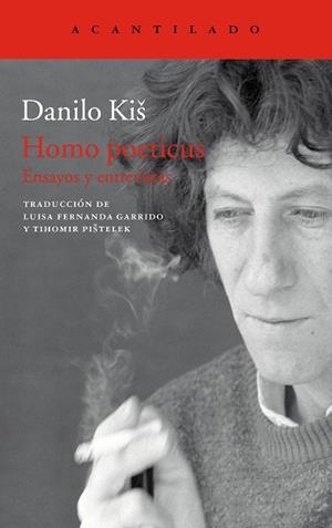 HOMO POETICUS | 9788416748495 | KIS, DANILO | Llibreria La Gralla | Librería online de Granollers