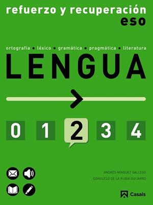 REFUERZO Y RECUPERACIÓN DE LENGUA 2 ESO (2015) | 9788421857526 | MINGUEZ GALLEGO, ANDRÉS | Llibreria La Gralla | Librería online de Granollers