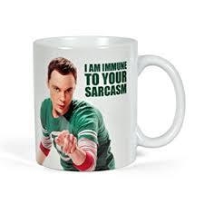 TASSA  SHELDON I AM INMUNE TO YOUR SARCASM | 8436535274760 | VVAA | Llibreria La Gralla | Llibreria online de Granollers