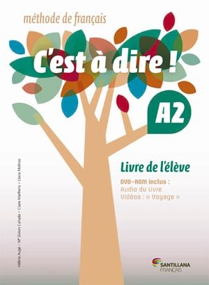 C'EST A DIRE A2 ELEVE + DVD ROM | 9788492729678 | Llibreria La Gralla | Llibreria online de Granollers