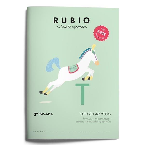 RUBIO VACACIONES - 3º PRIMARIA | 9788415971634 | RUBIO POLO, ENRIQUE | Llibreria La Gralla | Librería online de Granollers