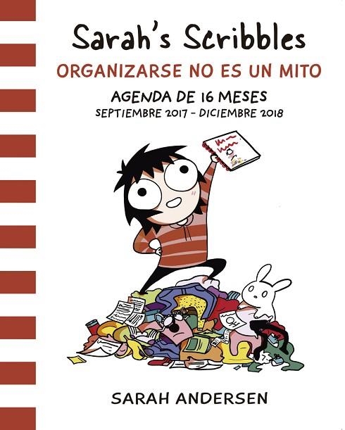AGENDA SARAH'S SCRIBBLES 16 MESOS 2017-2018 | 9788416670376 | ANDERSEN, SARAH | Llibreria La Gralla | Librería online de Granollers
