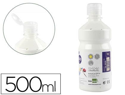 TEMPERA ESCOLAR LIDERPAPEL 500ML BLANCA | 8423473591936 | LID59193 | Llibreria La Gralla | Librería online de Granollers