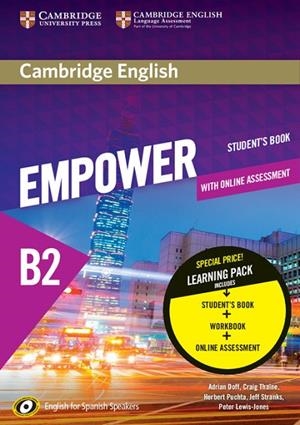 CAMBRIDGE ENGLISH EMPOWER B2 FOR SPANISH SPEAKERS (STUDENT'S BOOK WITH ONLINE ASSESSMENT) | 9788490365304 | DOFF, ADRIAN/THAINE, CRAIG/PUCHTA, HERBERT/STRANKS, JEFF/LEWIS-JONES, PETER | Llibreria La Gralla | Librería online de Granollers