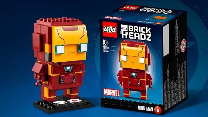 LEGO BRICK HEADZ IRON MAN | 5702015868990 | LEGO | Llibreria La Gralla | Librería online de Granollers