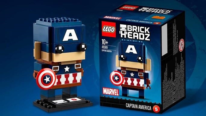 LEGO BRICK HEADZ CAPITA AMERICA | 5702015868983 | LEGO | Llibreria La Gralla | Librería online de Granollers