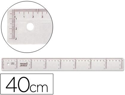 REGLA 40 CM LIDERPAPEL | 8423473204270 | LID20427 | Llibreria La Gralla | Librería online de Granollers