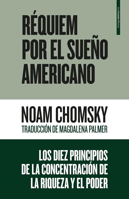 REQUIEM POR EL SUEÑO AMERICANO | 9788416677504 | CHOMSKY, NOAM | Llibreria La Gralla | Llibreria online de Granollers