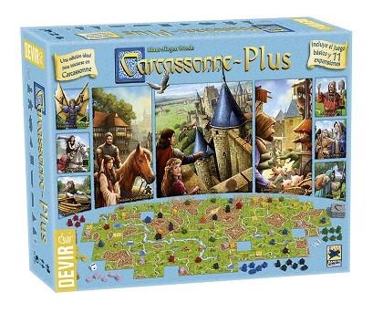CARCASSONNE PLUS | 8436017225761 | WREDE, KLAUS-JURGEN | Llibreria La Gralla | Librería online de Granollers