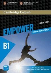 CAMBRIDGE ENGLISH EMPOWER PRE-INTERMEDIATE STUDENT'S BOOK WITH ONLINE ASSESSMENT | 9781107530072 | DOFF, ADRIAN/THAINE, CRAIG/PUCHTA, HERBERT/STRANKS, JEFF/LEWIS-JONES, PETER | Llibreria La Gralla | Llibreria online de Granollers