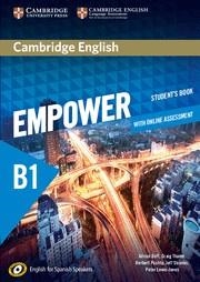 CAMBRIDGE ENGLISH EMPOWER FOR SPANISH SPEAKERS B1 STUDENT'S BOOK WITH ONLINE ASS | 9788490361979 | DOFF, ADRIAN/THAINE, CRAIG/PUCHTA, HERBERT/STRANKS, JEFF/LEWIS-JONES, PETER | Llibreria La Gralla | Librería online de Granollers