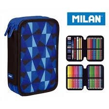 PLUMIER 2 PISOS MILAN COLORS | 8411574072287 | 081264 | Llibreria La Gralla | Llibreria online de Granollers