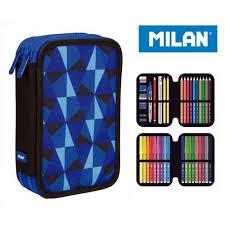 PLUMIER 2 PISOS MILAN COLORS | 8411574072287 | 081264 | Llibreria La Gralla | Librería online de Granollers
