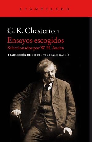 ENSAYOS ESCOGIDOS | 9788416748624 | CHESTERTON, G. K.  | Llibreria La Gralla | Librería online de Granollers