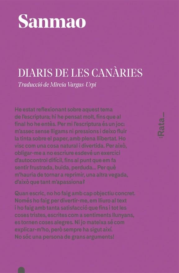 DIARIS DE LES CANARIES | 9788416738083 | SANMAO | Llibreria La Gralla | Librería online de Granollers