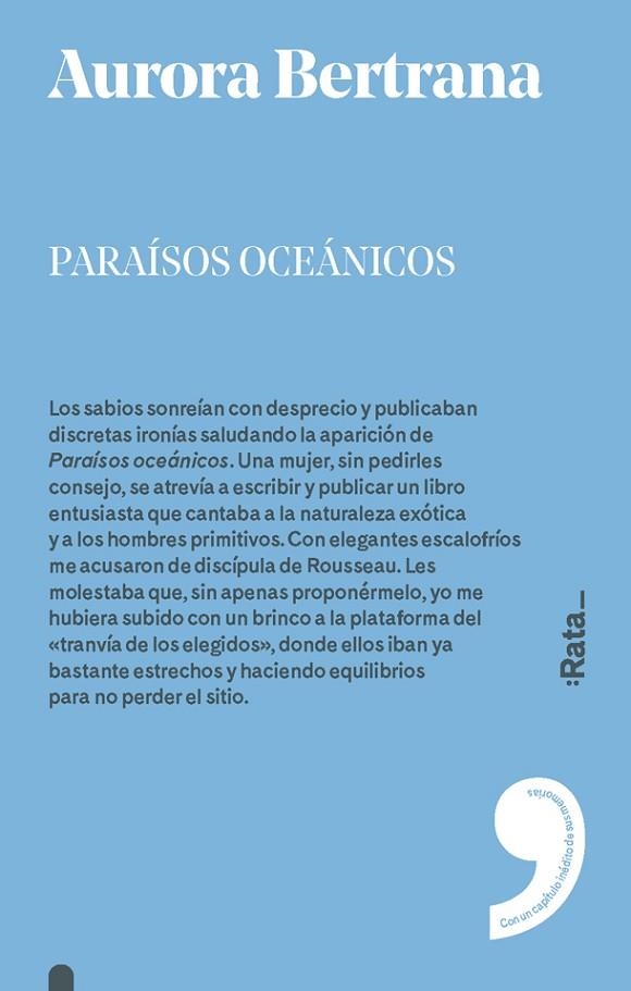 PARAISOS OCEANICOS | 9788416738328 | BERTRANA, AURORA | Llibreria La Gralla | Llibreria online de Granollers