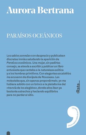 PARAISOS OCEANICOS | 9788416738328 | BERTRANA, AURORA | Llibreria La Gralla | Librería online de Granollers