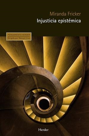 INJUSTICIA EPISTEMICA | 9788425439278 | FRICKER, MIRANDA | Llibreria La Gralla | Librería online de Granollers