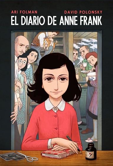 DIARIO DE ANNE FRANK, EL | 9788466340564 | FOLMAN, ARI / POLONSKY, DAVID | Llibreria La Gralla | Llibreria online de Granollers