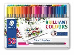 RETOLADORS 50 UN TRIPLUS FINELINER 0.3MM | 4007817330111 | STD334M50JB02 | Llibreria La Gralla | Llibreria online de Granollers