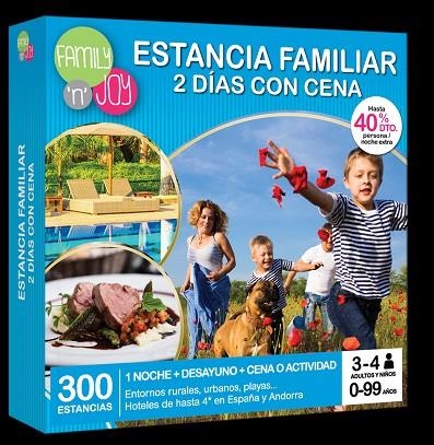 ESTANCIA FAMILIAR. 2 DIAS CON CENA | 8437013059237 | BABY'N'JOY | Llibreria La Gralla | Librería online de Granollers