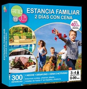 ESTANCIA FAMILIAR. 2 DIAS CON CENA | 8437013059237 | BABY'N'JOY | Llibreria La Gralla | Llibreria online de Granollers