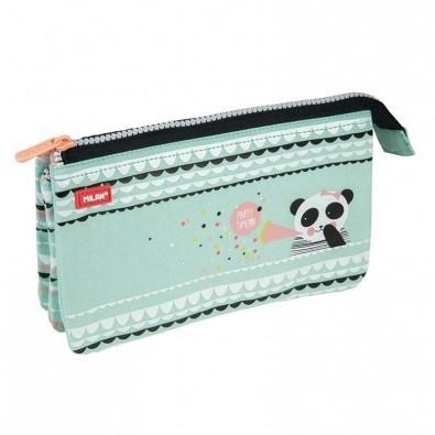 PORTATOT MILAN 2 CREMALLERES PARTY TIME VERD 2017 | 8411574071679 | MIL081133PYGR | Llibreria La Gralla | Llibreria online de Granollers