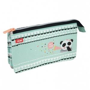 PORTATOT MILAN 2 CREMALLERES PARTY TIME VERD 2017 | 8411574071679 | MIL081133PYGR | Llibreria La Gralla | Llibreria online de Granollers