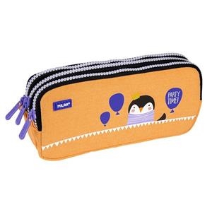 PORTATOT MILAN 3 CREMALLERES PARTY TIME TARONJA 2017 | 8411574071730 | MIL081135PYO | Llibreria La Gralla | Llibreria online de Granollers