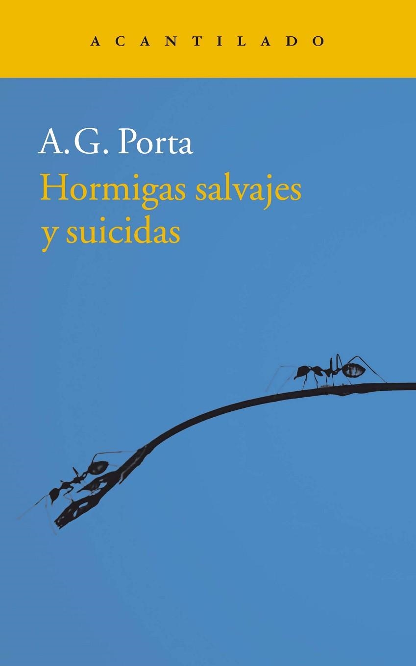 HORMIGAS SALVAJES Y SUICIDAS | 9788416748693 | GARCIA PORTA, ANTONI | Llibreria La Gralla | Llibreria online de Granollers