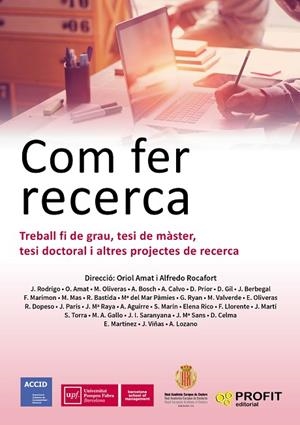 COM FER RECERCA | 9788416904679 | ACCID | Llibreria La Gralla | Llibreria online de Granollers