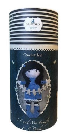 CROCHET KIT I FOUND MY FAMILY IN A BOOK | 9788490948439 | SANTORO LONDON | Llibreria La Gralla | Llibreria online de Granollers