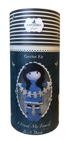 CROCHET KIT I FOUND MY FAMILY IN A BOOK | 9788490948439 | SANTORO LONDON | Llibreria La Gralla | Librería online de Granollers