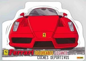 COCHES DEPORTIVOS FERRARI. COLOREABLE GIGANTE | 9788491670902 | FERRARI - PANINI | Llibreria La Gralla | Librería online de Granollers
