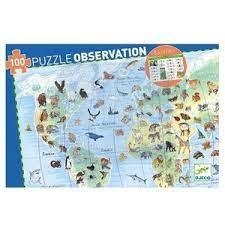 PUZZLE DJECO OBSERVATION ANIMALS | 3070900074200 | TOPDJ07420 | Llibreria La Gralla | Librería online de Granollers