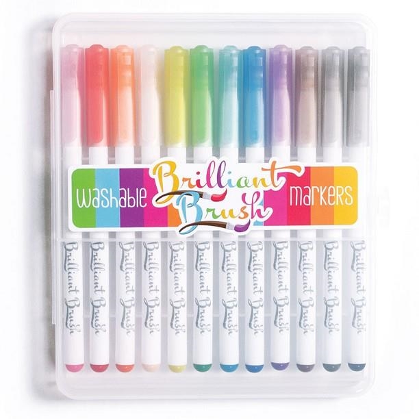RETOLADORS DE PINZELL BRILLIANT BRUSH MARKERS 12UN | 8794260029490 | Llibreria La Gralla | Llibreria online de Granollers