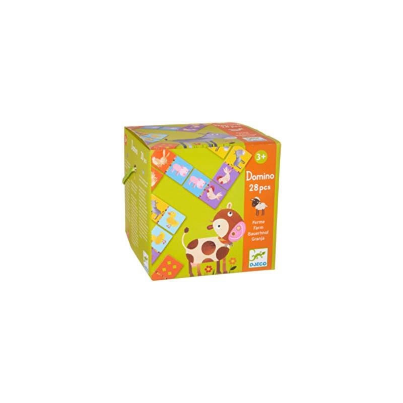 JOC CUBILET DJECO DOMINO | 3070900081581 | TOPDJ08158 | Llibreria La Gralla | Librería online de Granollers