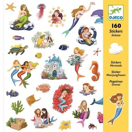 STICKERS DJECO SIRENES | 3070900088856 | TOPDJ08885 | Llibreria La Gralla | Llibreria online de Granollers
