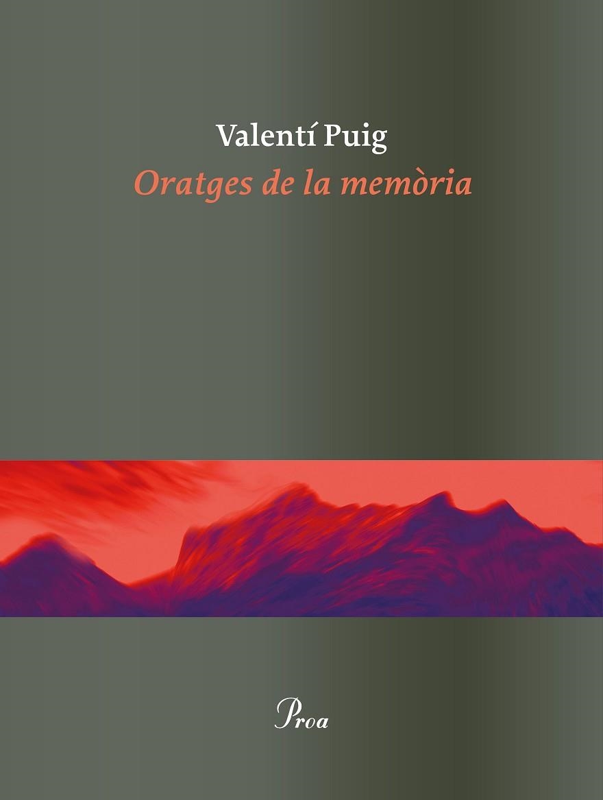 ORATGES DE LA MEMORIA | 9788475886862 | PUIG, VALENTI | Llibreria La Gralla | Librería online de Granollers
