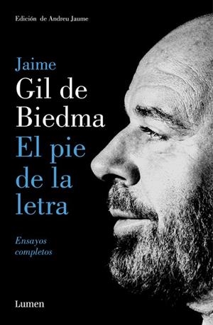 PIE DE LA LETRA, EL | 9788426404640 | GIL DE BIEDMA, JAIME | Llibreria La Gralla | Llibreria online de Granollers