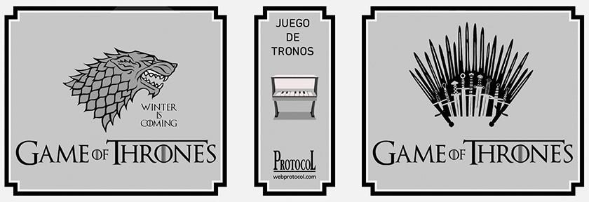 LLIBRE MUSICAL GAME OF THRONES THEME  | 1587 | PROTOCOL | Llibreria La Gralla | Llibreria online de Granollers