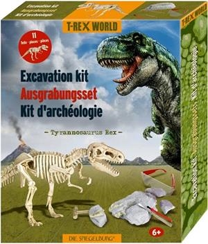 SET D'EXCAVACIO ARQUEOLOGICA T-REX WORLD. TYRANNOSAURUS REX | 4029753144638 | DIE SPIEGELBURG | Llibreria La Gralla | Librería online de Granollers