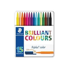 CAIXA METÀL·LICA 15 RETOLADORS BRILLIANT COLORS STAEDTLER | 4007817337127 | Llibreria La Gralla | Llibreria online de Granollers