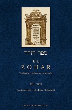 ZOHAR 23, EL  | 9788491112440 | BAR IOJAI, RABI SHIMON | Llibreria La Gralla | Librería online de Granollers