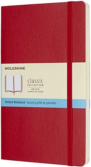 LLIBRETA MOLESKINE CLASSIC 13X21CM PUNTS VERMELL TAPA TOVA | 8055002854665 | MOL0012126 | Llibreria La Gralla | Llibreria online de Granollers