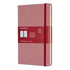 LLIBRETA MOLESKINE TEXTURA RATLLES VERMELL TAPA DURA | 8055002855990 | MOL0012109 | Llibreria La Gralla | Llibreria online de Granollers