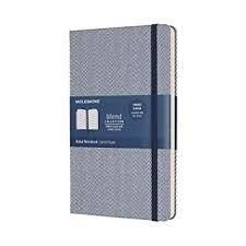 LLIBRETA MOLESKINE TEXTURA 13X21CM RATLLES BLAU TAPA DURA | 8055002855983 | MOL0012108 | Llibreria La Gralla | Llibreria online de Granollers