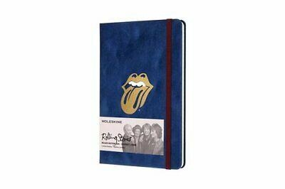 LLIBRETA MOLESKINE ROLLING STONES 13X21CM RATLLES BLAU TAPA DURA | 8058341710906 | MOL0011977 | Llibreria La Gralla | Llibreria online de Granollers