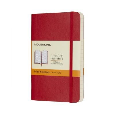 LLIBRETA MOLESKINE CLASSIC 9X14CM RATLLES VERMELL TAPA TOVA | 8055002854597 | MOL0012119 | Llibreria La Gralla | Librería online de Granollers