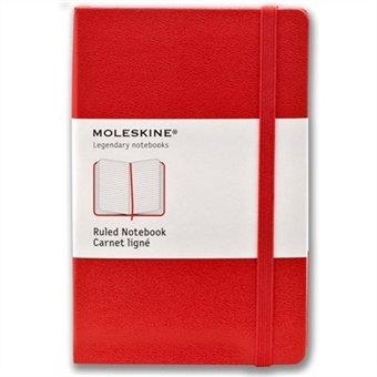 LLIBRETA MOLESKINE CLASSIC 9X14CM RATLLES VERMELL TAPA DURA | 9788862930000 | MOL00111101 | Llibreria La Gralla | Librería online de Granollers